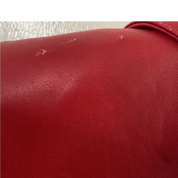 ❣️Leather Moto Jacket by Kenneth Cole ~ RARE Luxe Leather VHTF - Picture 12 of 15